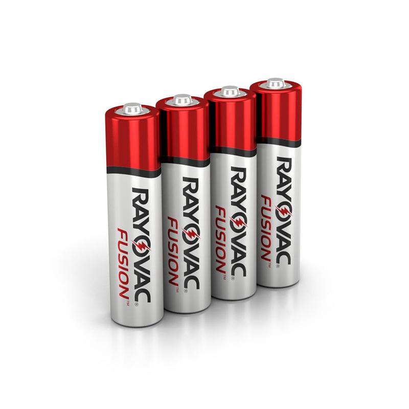 Rayovac AAA FUSION Advanced Alkaline Batteries