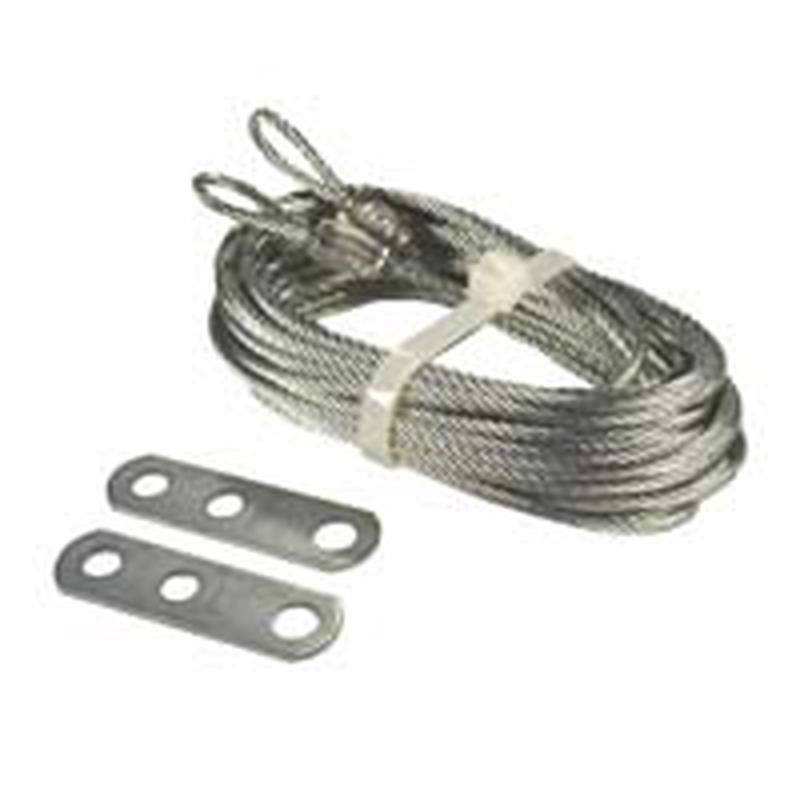 United States Hardware Galvanized Extension Spring Cable Set