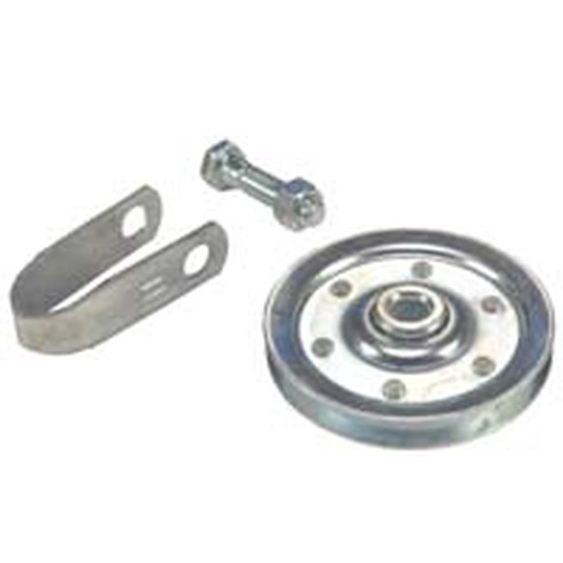 United States Hardware Pulley With Strap & Axle Bolt
