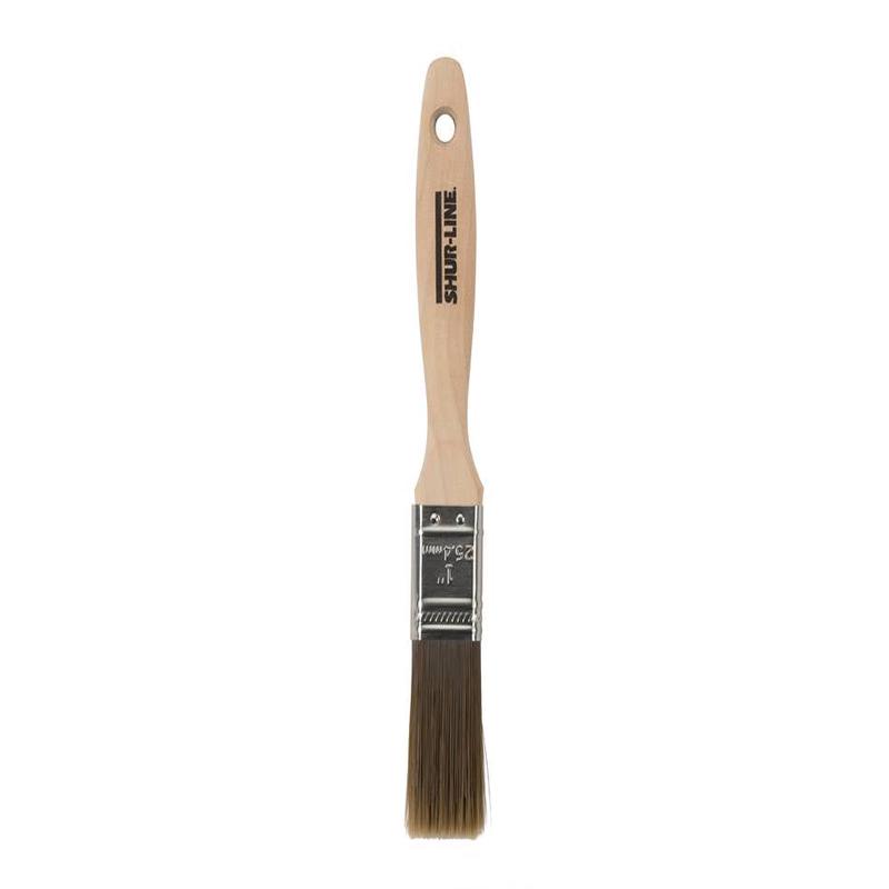 Shur-Line 1" Sable Paint Brush Flat Varnishes Solid Poly
