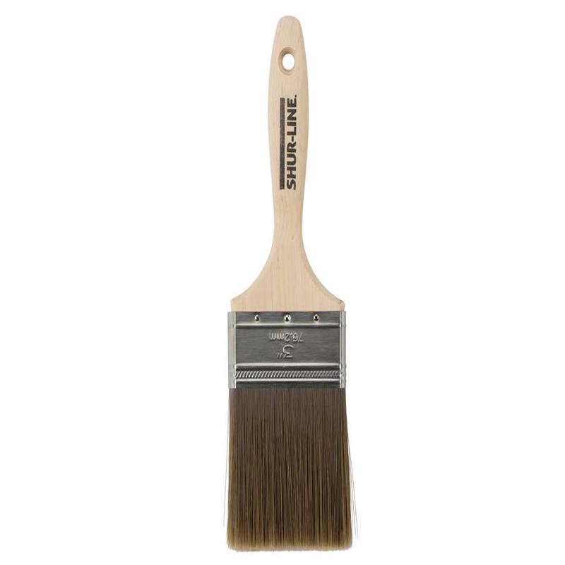 Shur-Line 3" Sable Paint Brush Flat Varnishes Solid Poly