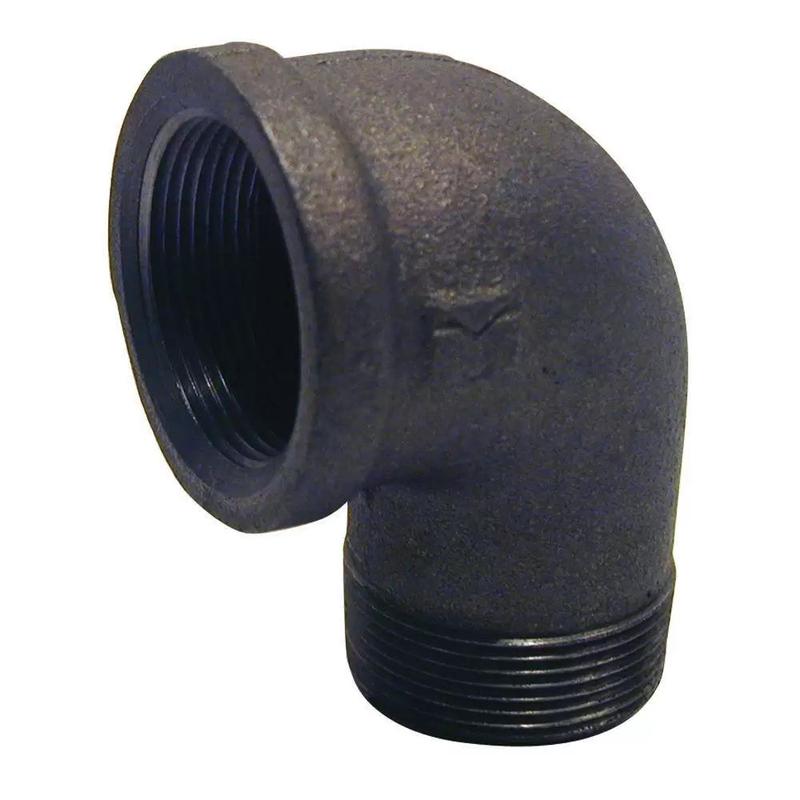 B & K Industries 90-Degree Threaded Street Elbow 4 in.