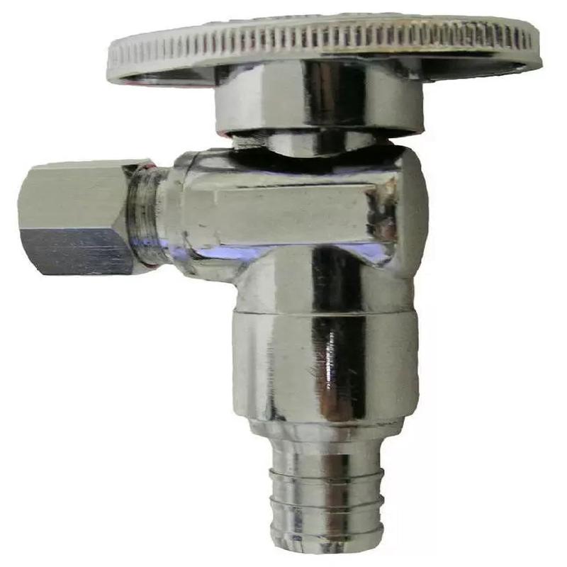 B & K Industries Angle Water Supply Stop Valve 1/2 x 3/8