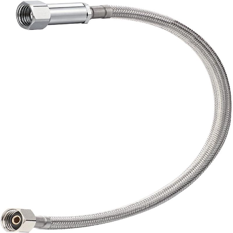 B & K Industries  Braided Stainless Steel Faucet Connector   1/2" X 1/2" X 20"