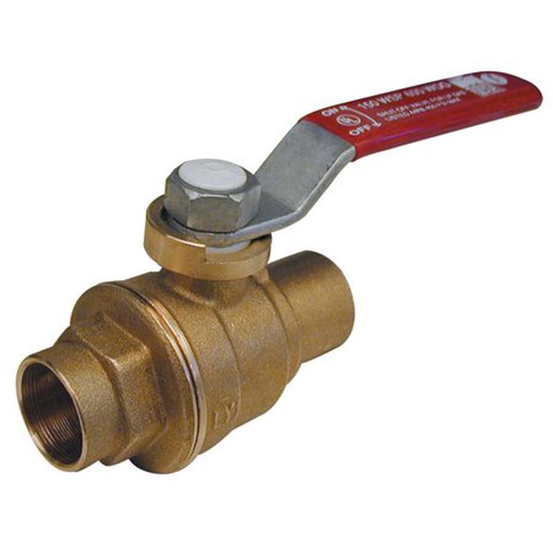 B & K Industries Series 7710S Brass Ball Valve 3/4"