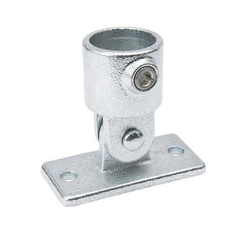 B & K Industries  Galvanized Socket Swivel Base 1-1/4 in.