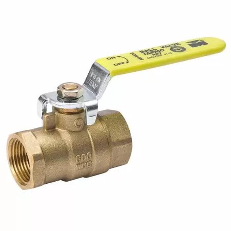 B & K Industries Series 7700T Brass Ball Valve 2"
