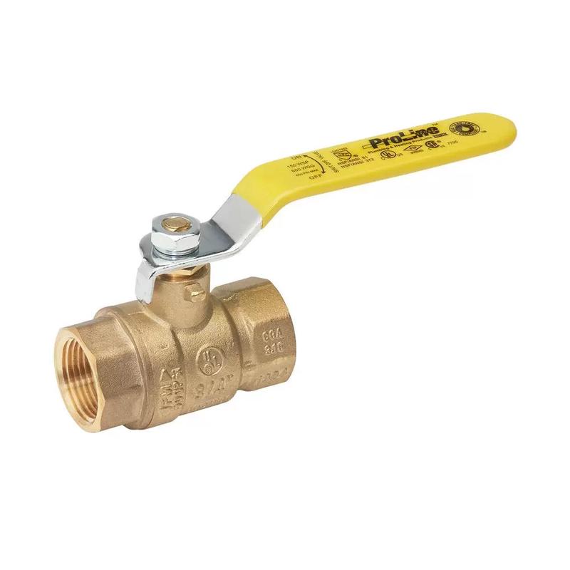 B & K Industries Series 7700T Brass Ball Valve 3"