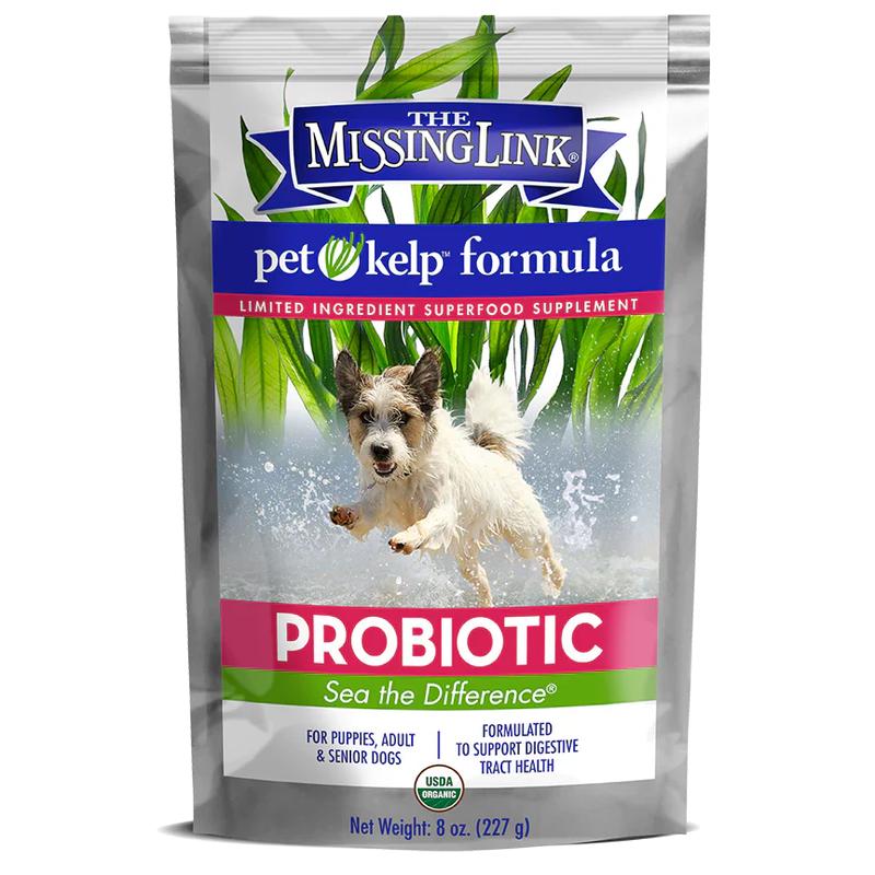 The Missing Link Pet Kelp Probiotic Blend Limited Ingredient Superfood Supplement For Dogs