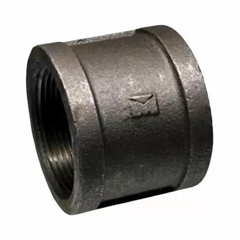 B & K Industries Black Coupling 150# Malleable Iron Threaded Fittings 4"