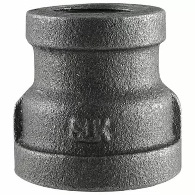 B & K Industries Black Reducing Coupling 1-1/4" x 3/4"