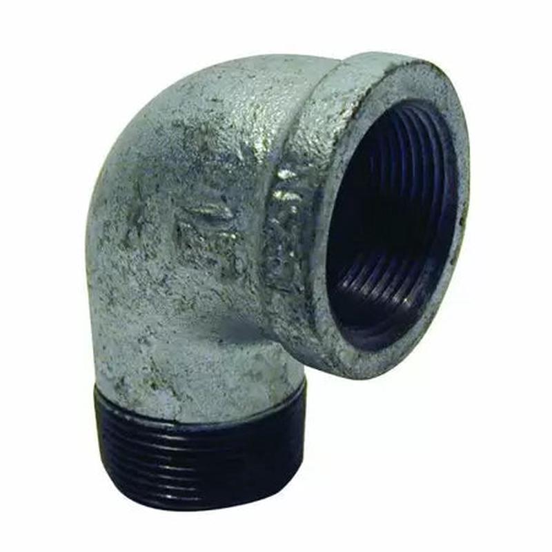 B & K Industries Galvanized 90 Street Elbow 150# Malleable Iron Threaded Fittings 3/4"