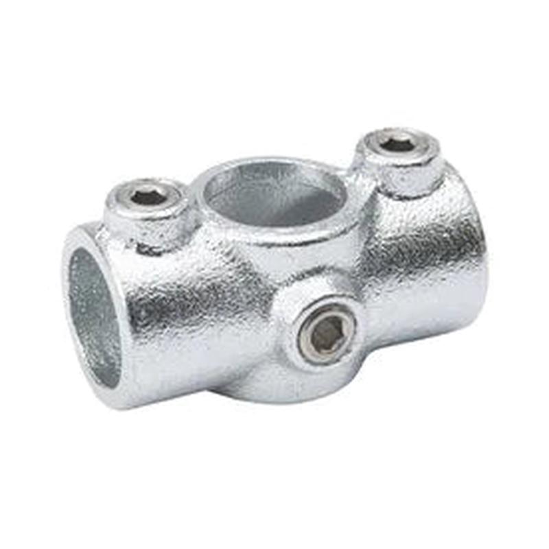 B & K Industries Galvanized Two Socket Crossover Fitting Tee 90 Degree 3/4 in.