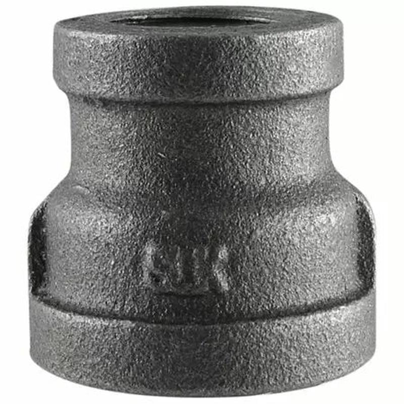Southland Black Reducing Coupling 150# Malleable Iron Threaded Fittings 3/8" x 1/8"
