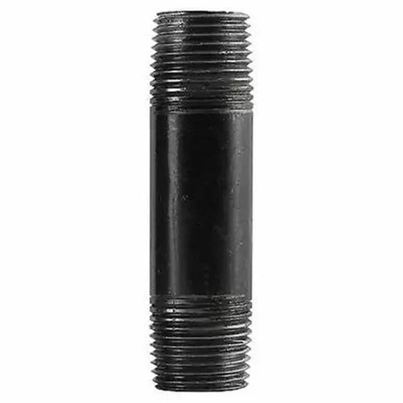 B & K Industries Black 1 1/2" Diameter Schedule 40 Nipples Close