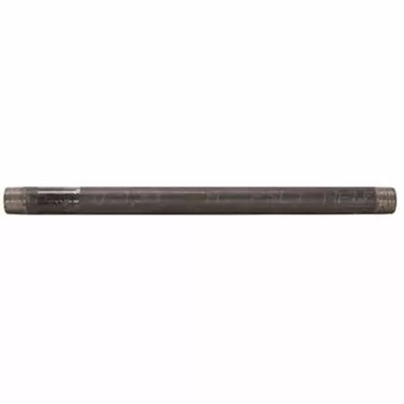 B & K Industries Black 3/4" Diameter Schedule 40 Ready-Cut Pipe 10 feet