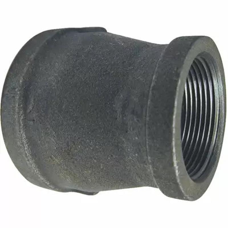 Southland Black Reducing Coupling 150# Malleable Iron Threaded Fittings 1 1/4" x 1/2"
