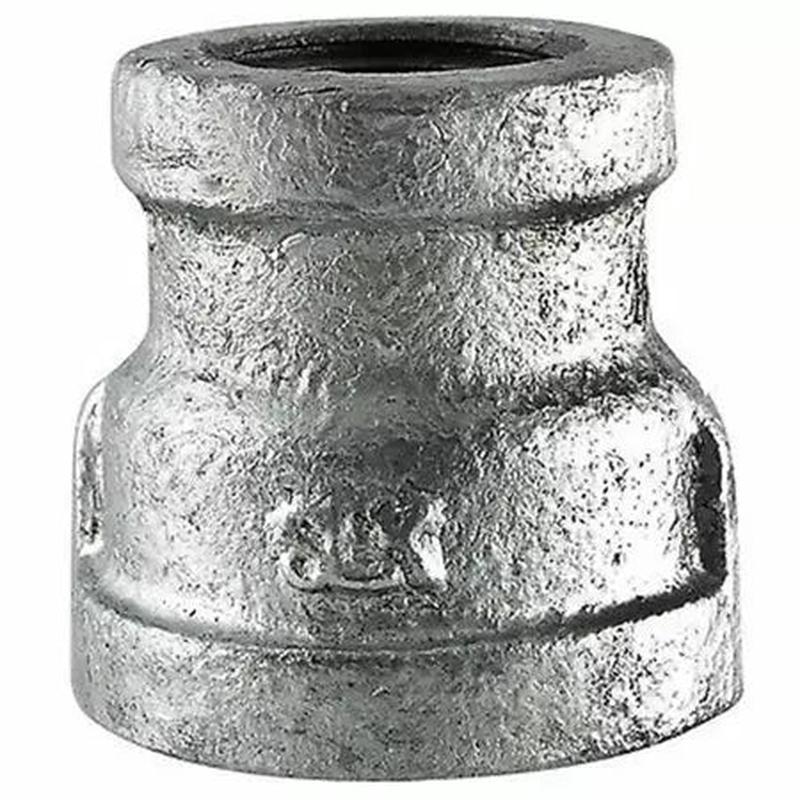 Southland Galvanized Reducing Coupling 150# Malleable Iron Threaded Fittings 2" x 1/2"