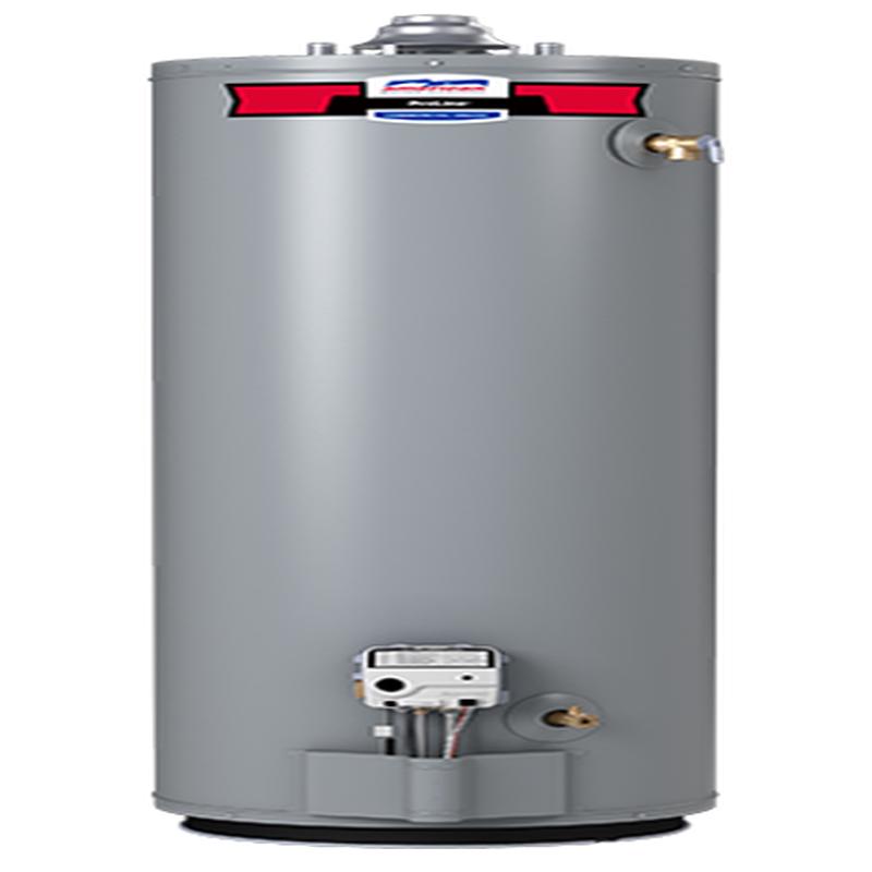 American Water Heater 50 gal Natural Gas Water Heater Tall 40K Btu