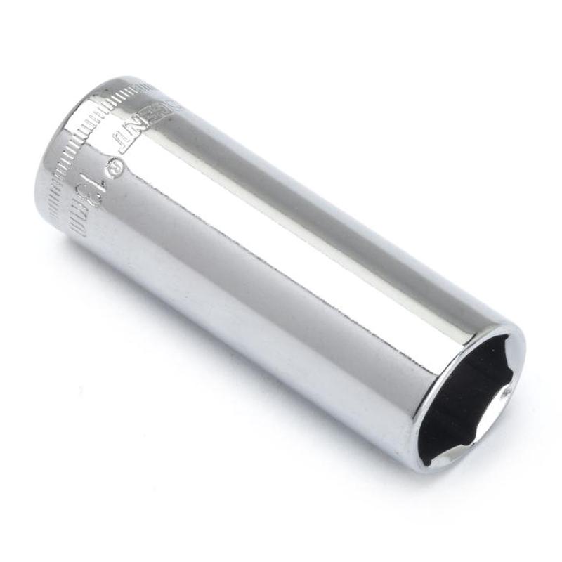 Apex/Cooper Tool Crescent 1/4" Drive 6 Point Deep Metric Socket 13mm