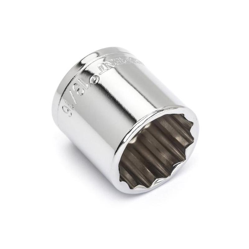 Apex/Cooper Tool Crescent 3/8" Drive 12 Point Standard SAE Socket 13/16"