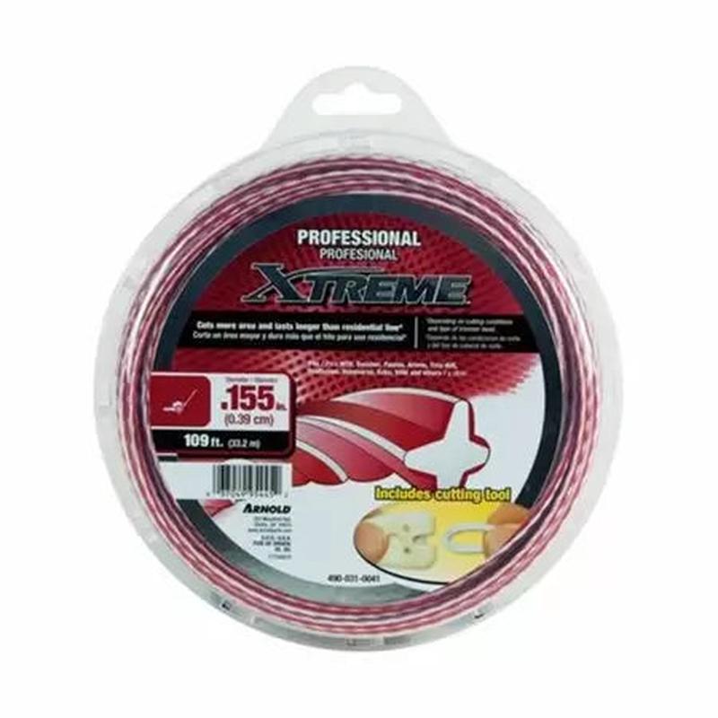 Arnold Corp  Professional Twisted Edge Trimmer Line 0.155" x 109 feet