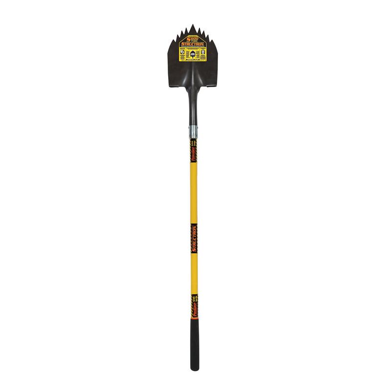 Seymour Midwest  Super Shovel 48" Yellow Fiberglass Handle