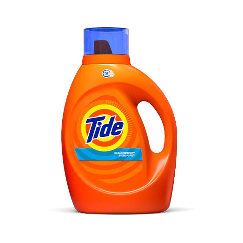 Tide Clean Breeze Liquid Laundry Detergent 46 Oz