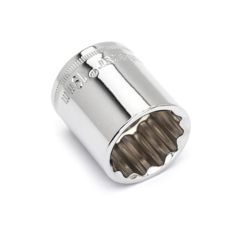 Apex/Cooper Tool Crescent 3/8" Drive 12 Point Standard Metric Socket 19mm