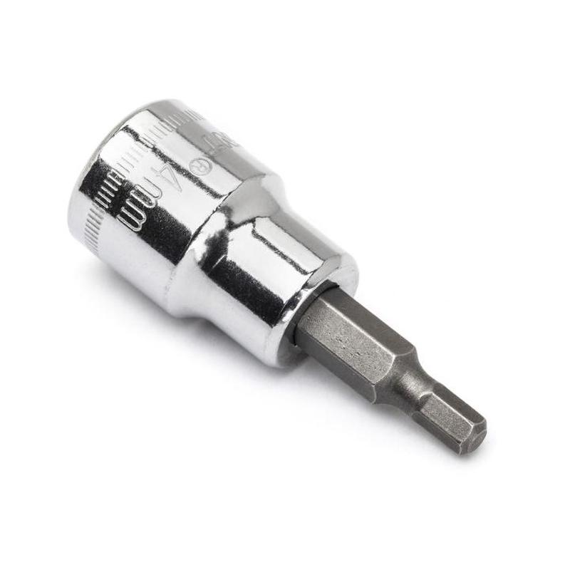 Apex Tool Group 3/8" Drive Hex Bit Metric Socket 4mm