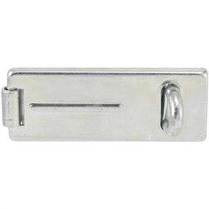 Brinks Commercial 4.5 Commercial Steel Hasp - Hardened Steel for Increased Cut Resistance