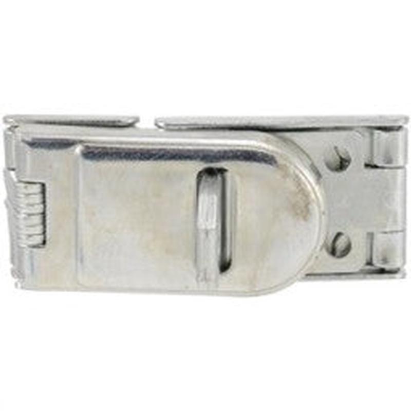 Brinks Commercial 7.5 Commercial Steel Double Hinge Hasp - Hardened Steel for Increased Cut Resistance