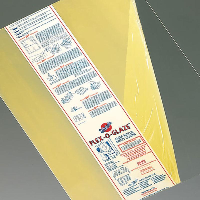Warp Brothers Flex-O-Glaze Acrylic Safety Glazing  30in. x 36in.