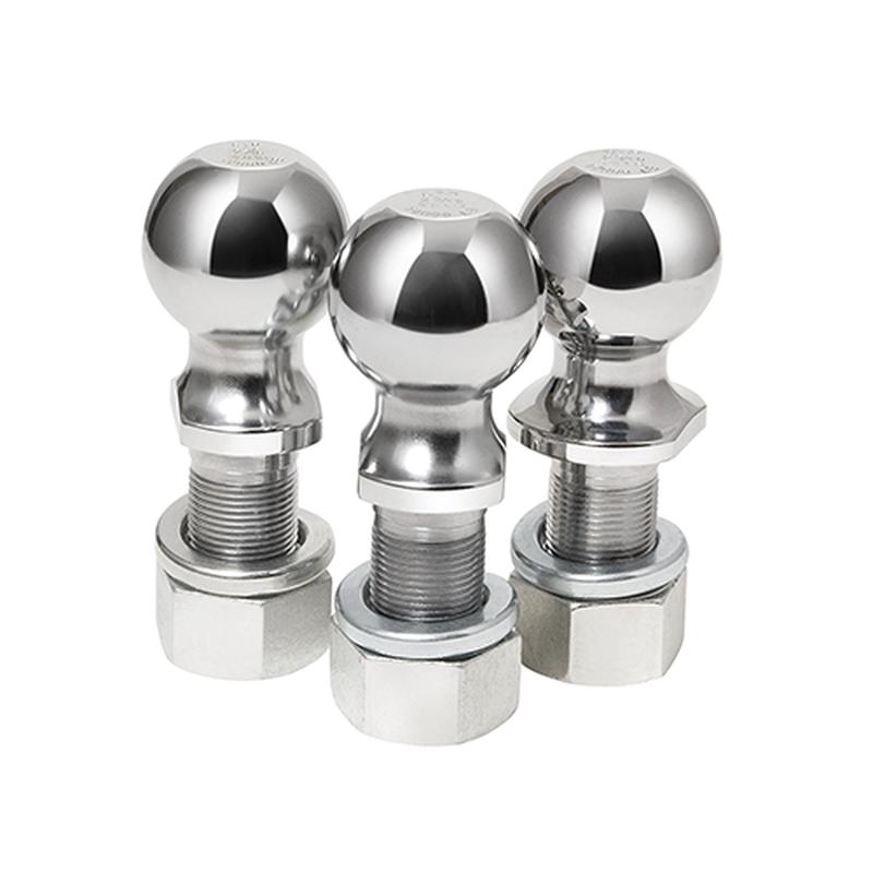 REESE Towpower Interlock Trailer Hitch Ball, 2-5/16 in. Diameter, 12,000 lbs. Capacity, Chrome