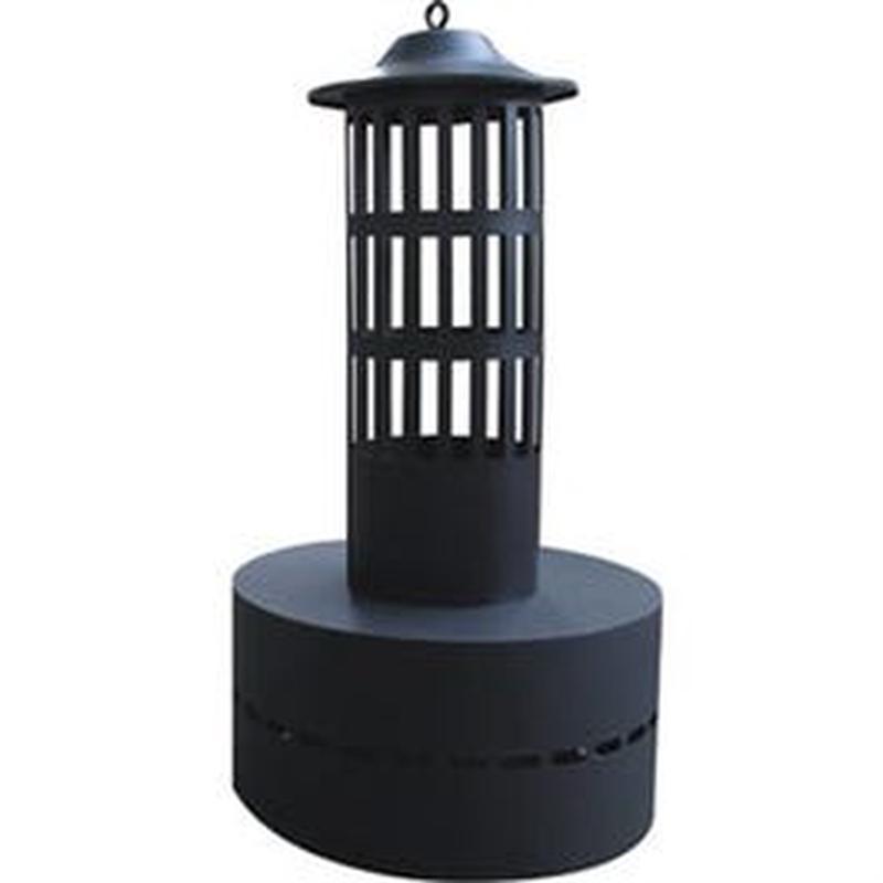 Steel Wood Burning Flame Tower