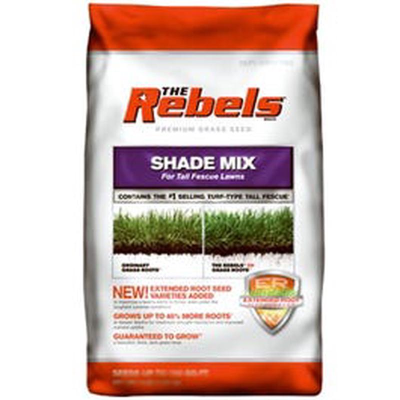 The Rebels Grass Seed, Tall Fescue Shade Mix, 20-Lbs., Covers 2,500 Sq. Ft.