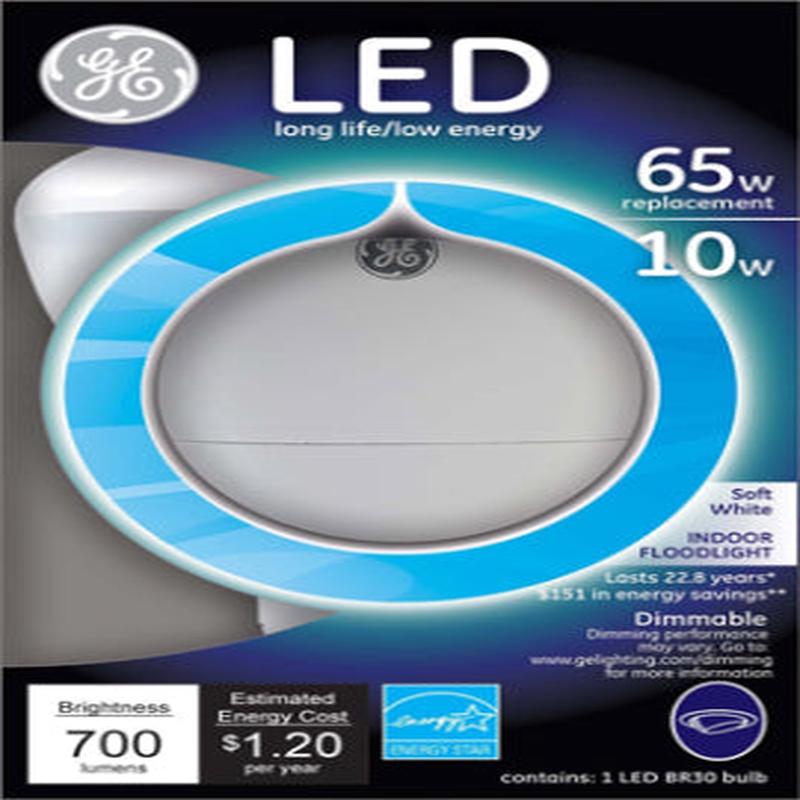 10W BR30 Med LED SW Flood 65W Eq.