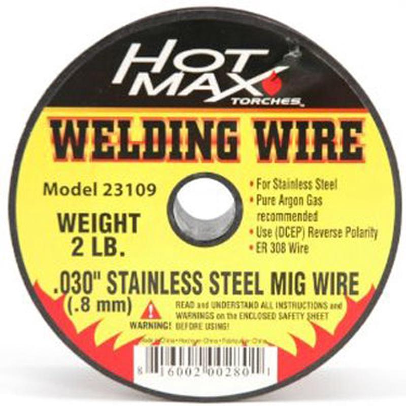 2 LB .30 STAINLESS MIG WIRE