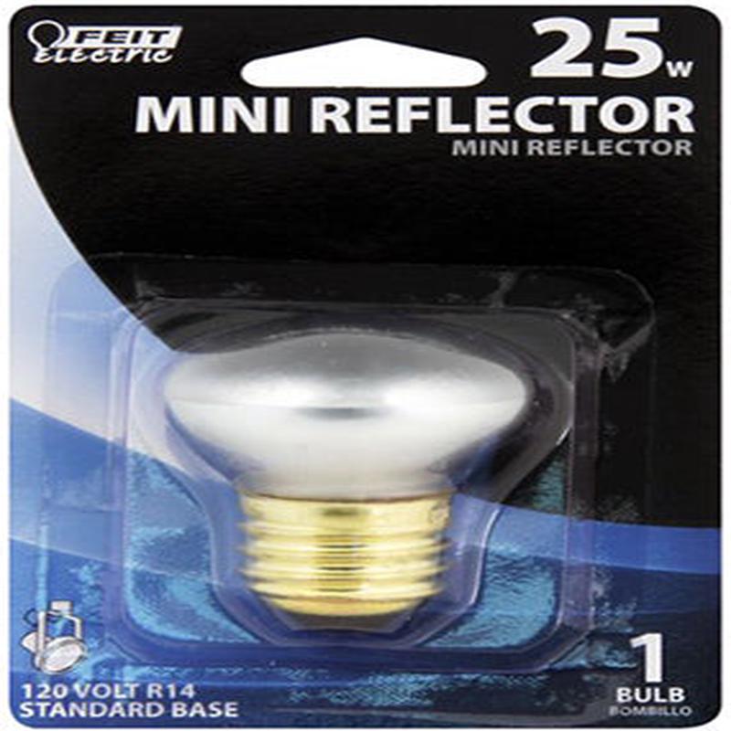 25W R14 MED BASE MINI REFLECTOR