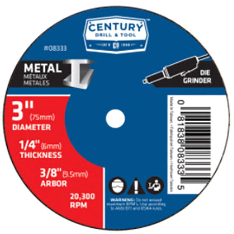 3" DIAM.X1/4 GRIND  WHEEL