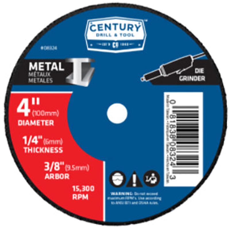 4" DIAM.X1/4 GRIND  WHEEL