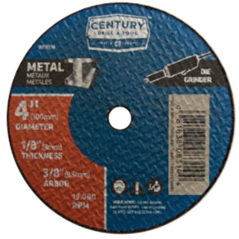 4"X1/8" METAL CUTT OFF WHL