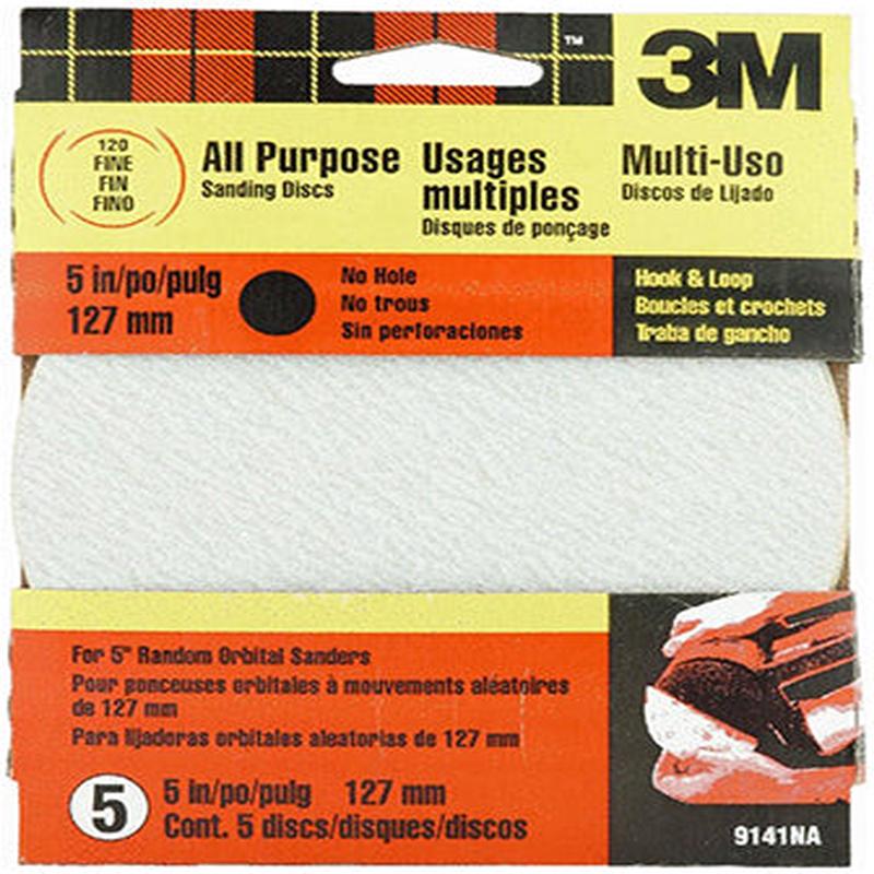 5  80GRIT MED QUICK CHANGE DISC 5/PK