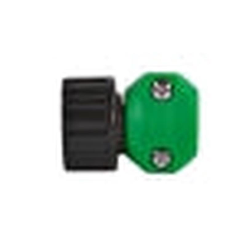 Aqua Plumb Female Hose Coupling, Plastic, Fits 1/2"- 5/8" Green
