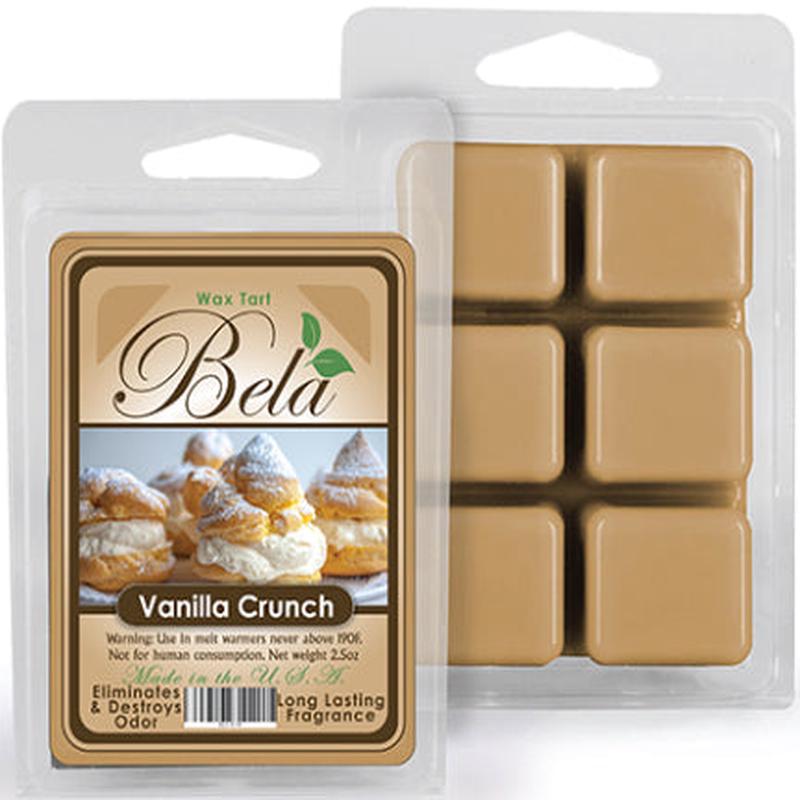 BELA WAX MELT 2 1/2 OZ VANILLA CRUNCH