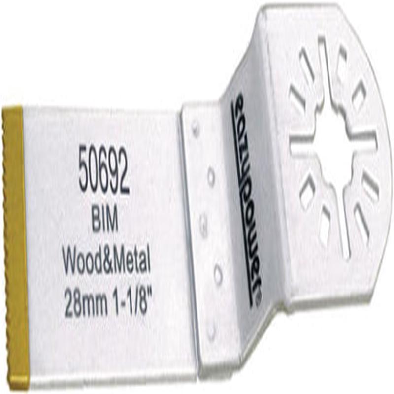 BLADE OSCILLATING TITANIUM 28 MM X 1 1/8