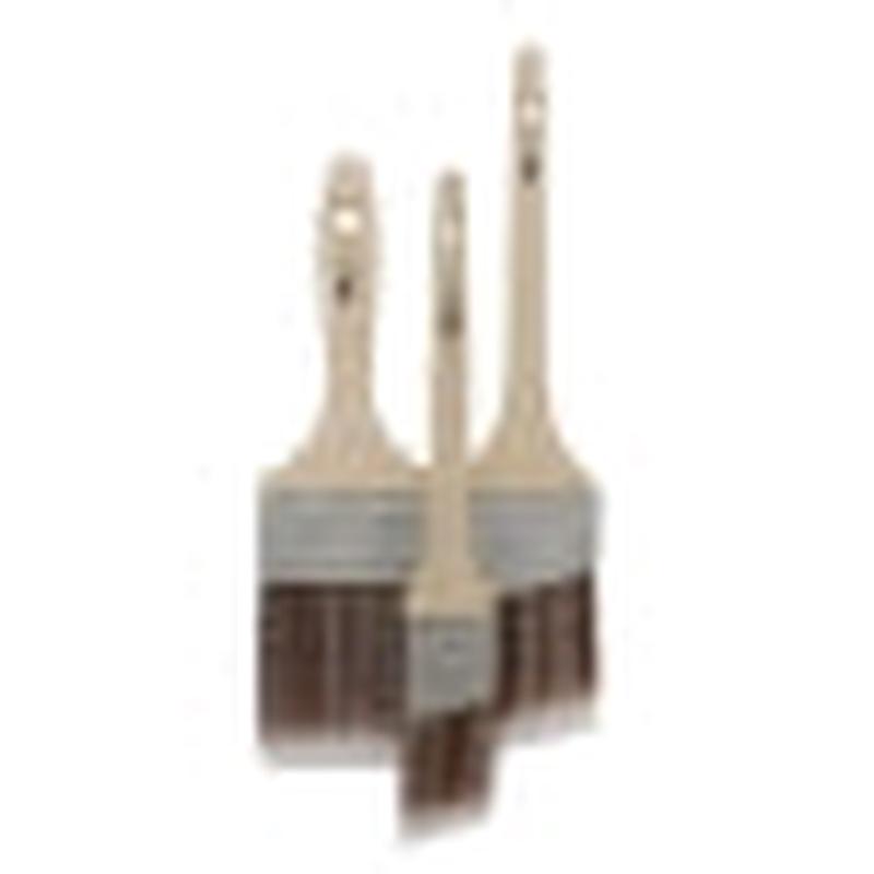 PXpro 3-Piece Nylon/Polyester Wood Handle Brush Set