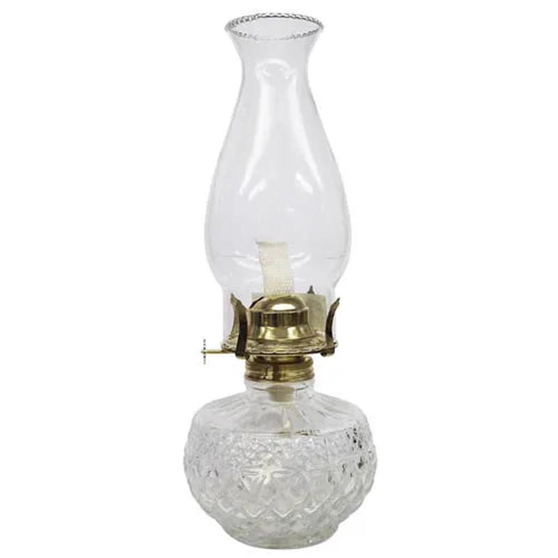 21st Century Diamond Lite Clear Oil Lamp