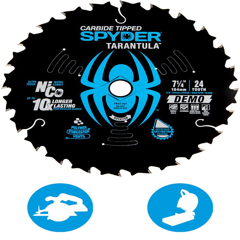 Spyder 24T Demolition Saw Blade