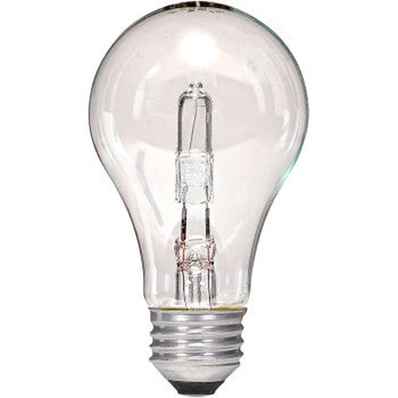 Satco Products S2404 2pk Halogen Type A Bulb